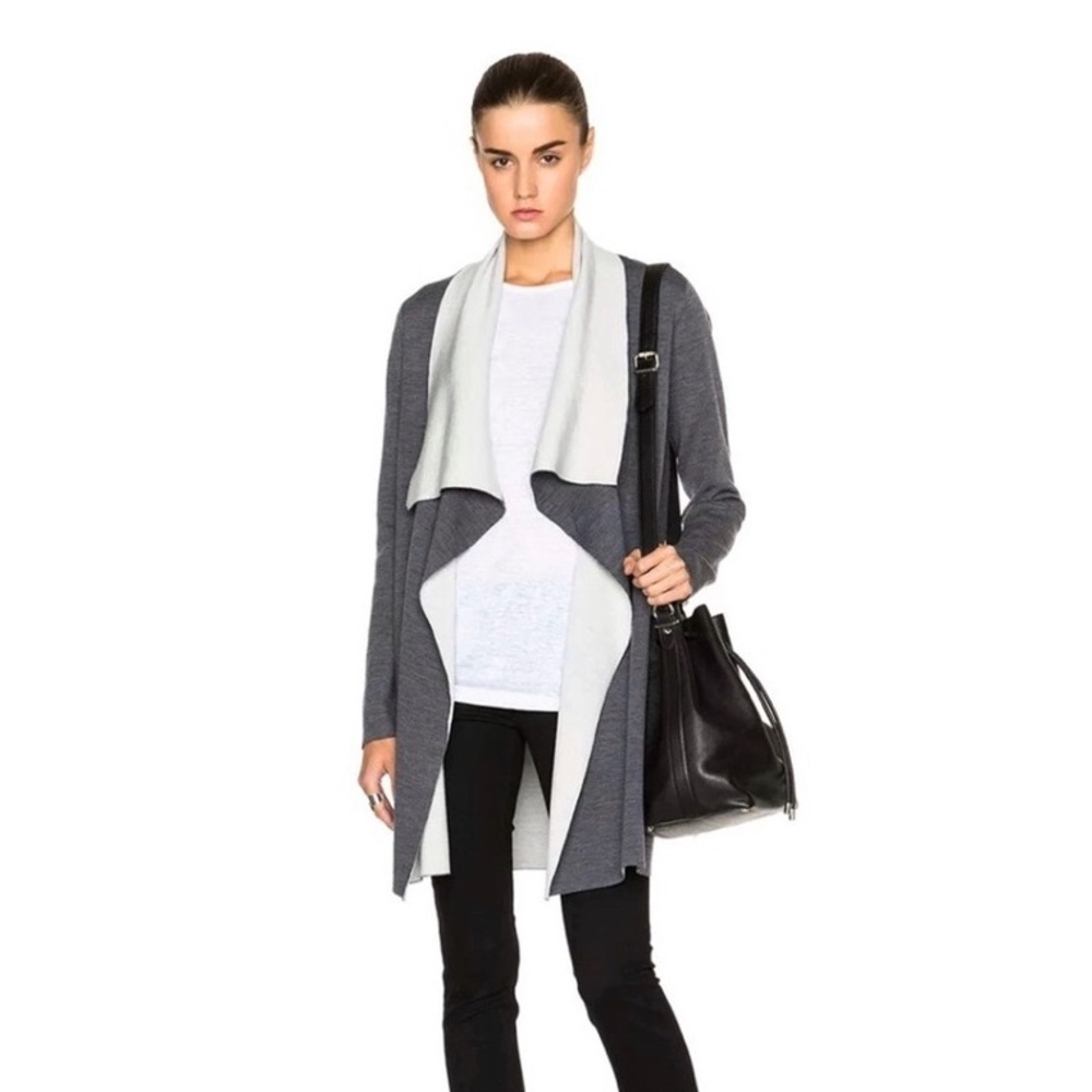 COPY - Vince 2 tone Merino cardigan. Size M